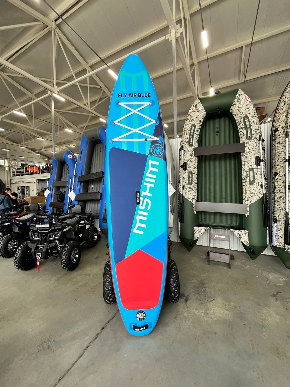 SUP (САП) Доска MISHIMO FLY AIR BLUE 10,8’ (330см) в Туапсе