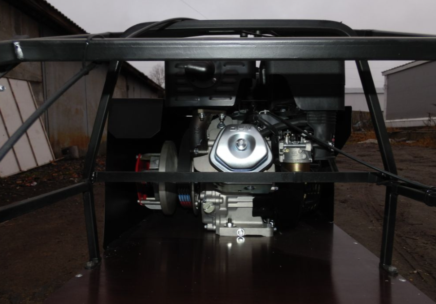 Мотобуксировщик AhtaR Зима 9 л/с с вариатором в Туапсе