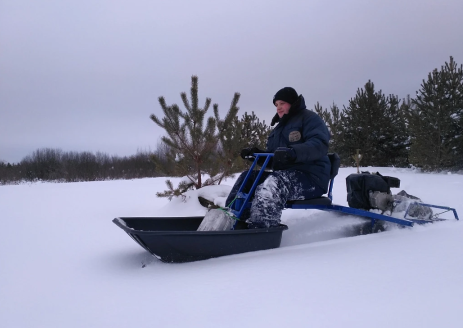 Мотобуксировщик толкач Альбатрос-XL8 с модулем. Без фары, тележки в Туапсе