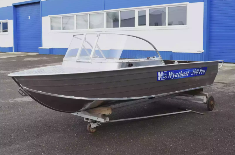 Алюминиевая лодка Wyatboat-390 Pro в Туапсе