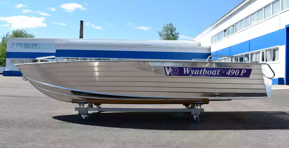 Алюминиевая лодка Wyatboat-490 P в Туапсе