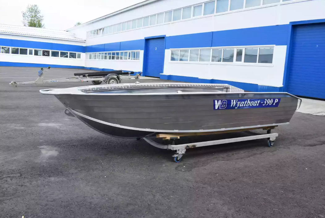 Алюминиевая лодка Wyatboat-390Р Увеличенный борт в Туапсе