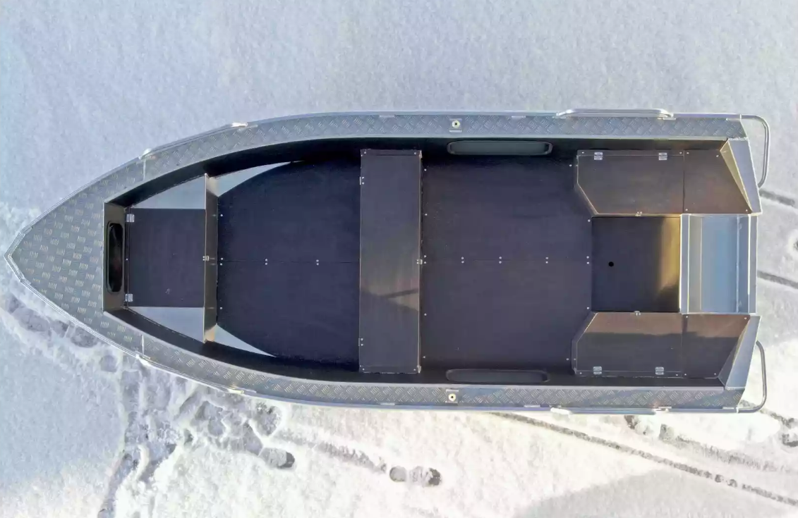 Алюминиевая лодка Wyatboat-370 в Туапсе