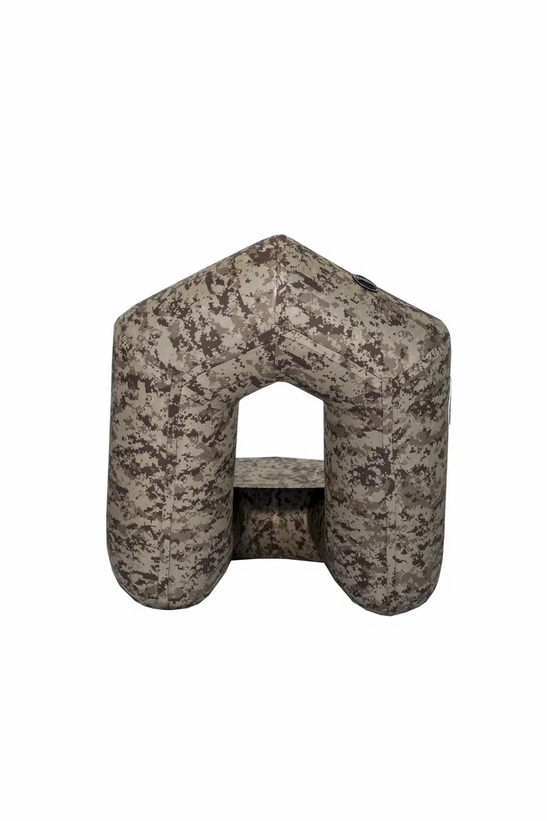 КРЕСЛО НАДУВНОЕ SMARINE, 85Х75 СМ, ПВХ, КОРИЧНЕВЫЙ ПИКСЕЛЬ в Туапсе