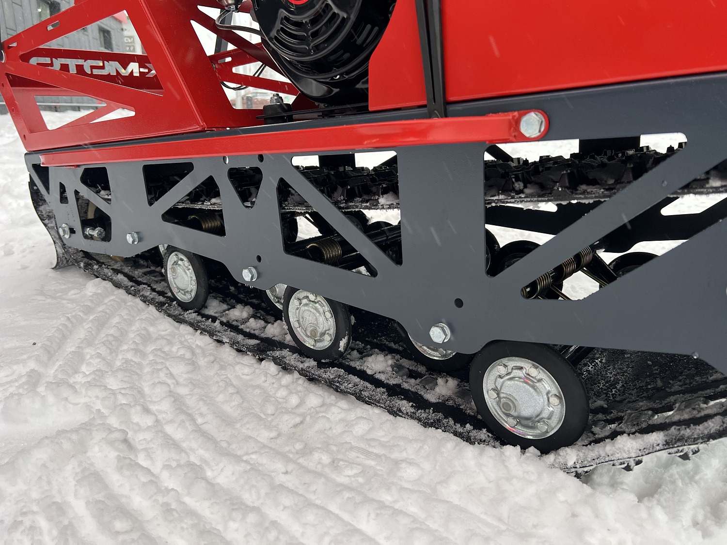 Мотобуксировщик EX-MOTO SNOWDOG S500 15л.с в Туапсе