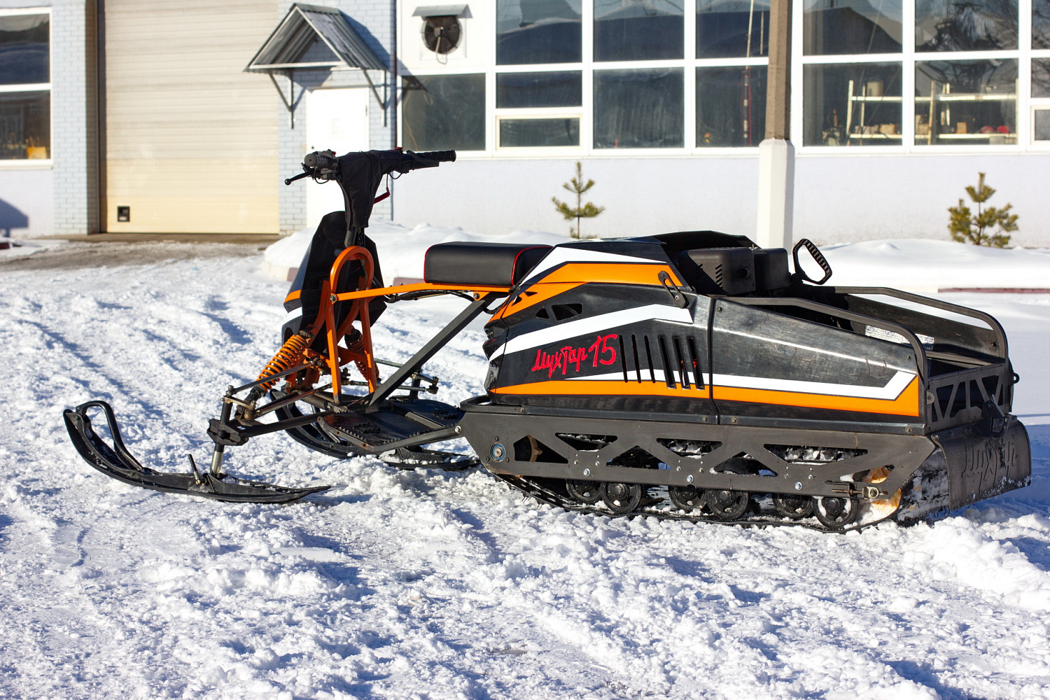 Мотобуксировщик IRBIS Мухтар 15 с лыжным модулем в комплекте в Туапсе