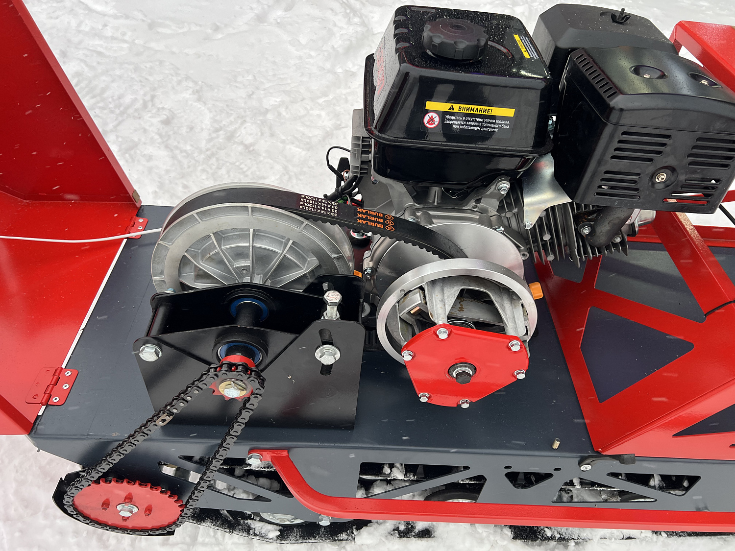 Мотобуксировщик EX-MOTO SNOWDOG S500 15л.с в Туапсе