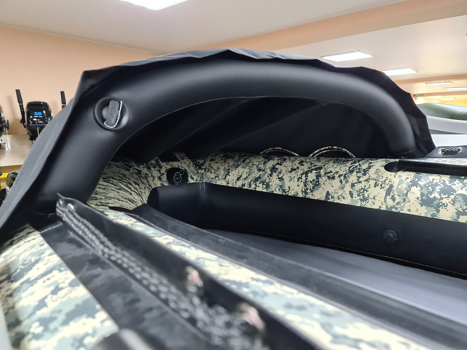 КОМПЛЕКТ НОСОВОГО ТЕНТА К ЛОДКЕ SMARINE AIR MAX 330 ЧЕРНЫЙ в Туапсе